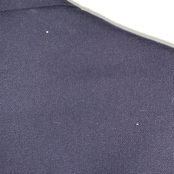 Burberry’s Size 48 L US Blazer in Navy Blue and Gold Buttons. - Picture 14 of 16